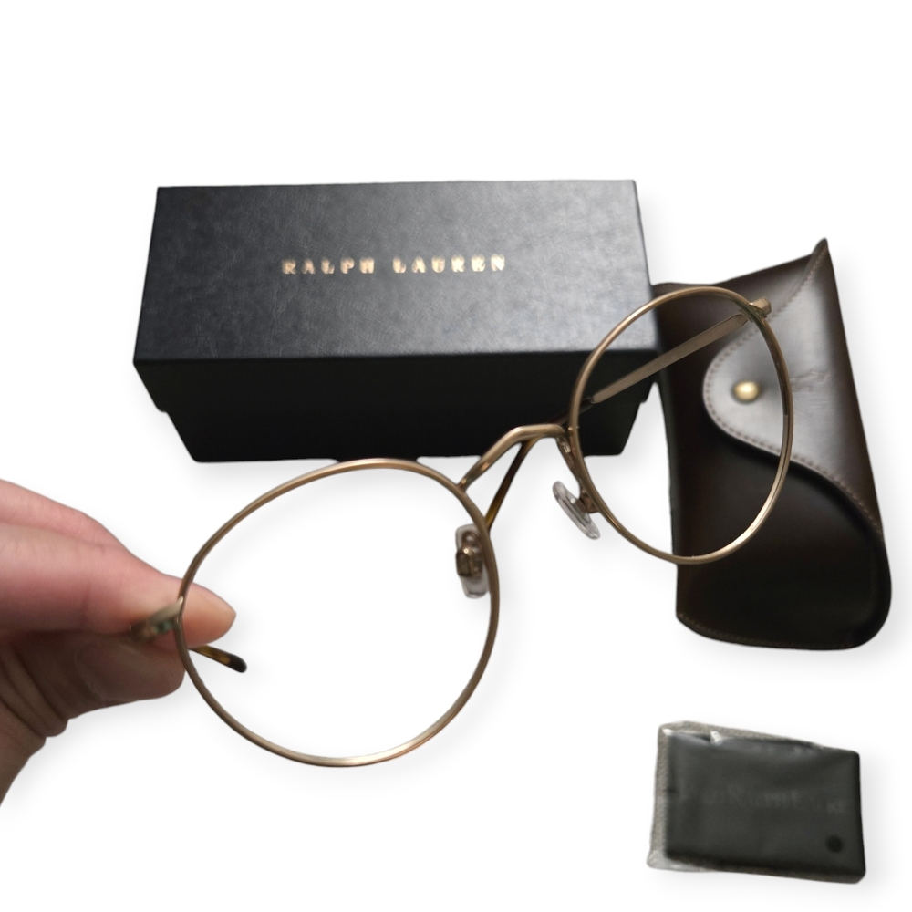 Polo Ralph Lauren  Eyeglasses PH1179 9334 48 for Men - Shiny Dark Rose Gold
